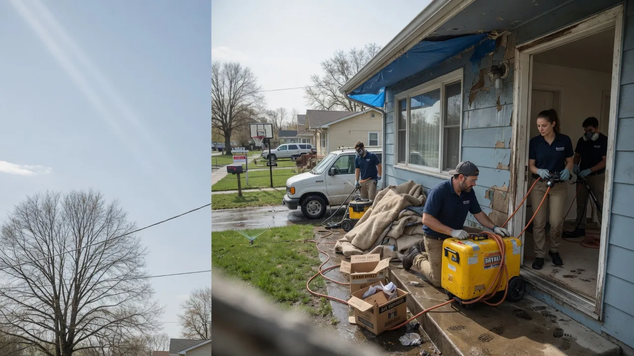 Basement Flood Cleanup in Dysart, IA near me